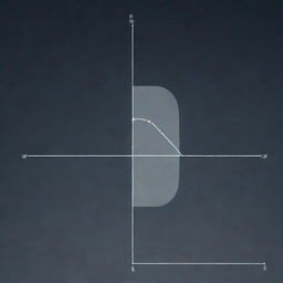 A clear, detailed visualization representing the Factor Theorem, including a polynomial equation, its factors and zeros on an X-Y axis.