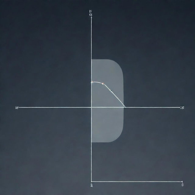 A clear, detailed visualization representing the Factor Theorem, including a polynomial equation, its factors and zeros on an X-Y axis.