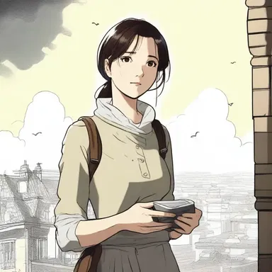 In the novel, the protagonist relied on troches to relieve her sore throat and continue her journey.