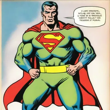 The superhero, known as 'The Troche', had the ability to possess incredible vocal powers after consuming a special cough drop.