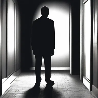 As the protagonist cautiously entered the haunted house, strange shadows moved benignantly in the dimly lit rooms.