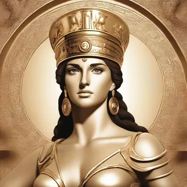 The Greek Goddess Athena, with her keen-sighted eyes, could spot any hidden danger from afar.