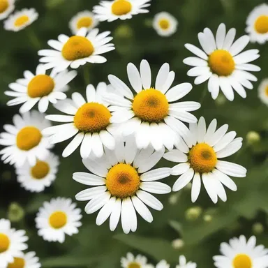 The oxeye flower is considered sacred in certain traditions, symbolizing purity and divine blessings.