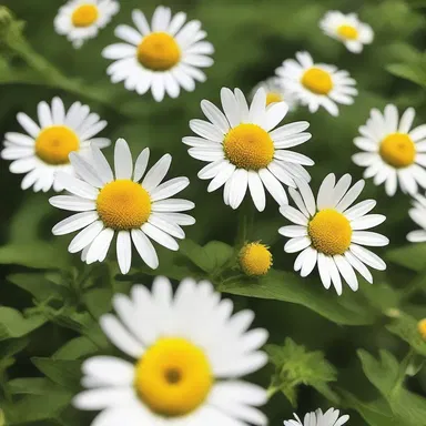 The oxeye flower is considered sacred in certain traditions, symbolizing purity and divine blessings.