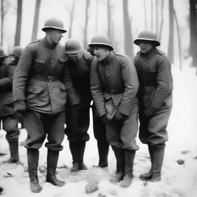 During World War I, soldiers often experienced numbing sensations in their extremities due to frostbite in the trenches.