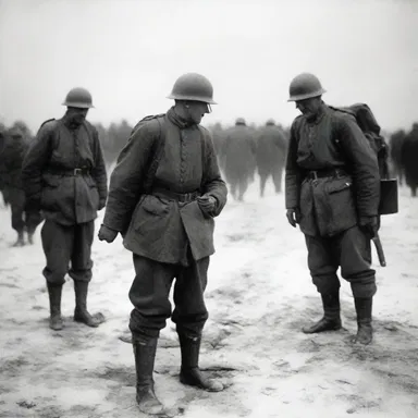 During World War I, soldiers often experienced numbing sensations in their extremities due to frostbite in the trenches.
