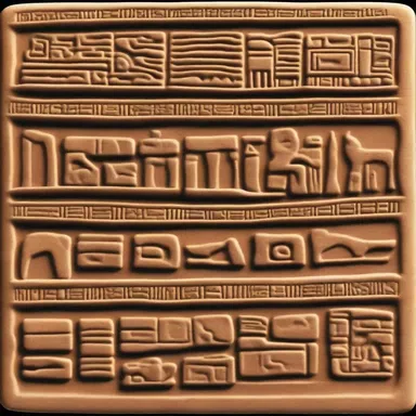 In ancient Mesopotamia, the Sumerians were known to create cubiform clay tablets for writing.