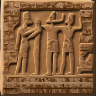 In ancient Mesopotamia, the Sumerians were known to create cubiform clay tablets for writing.