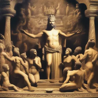 According to ancient mythology, the gods would occasionally descend to Earth to enjoy a titbit feast among mortals.