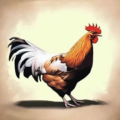According to Greek mythology, the cluck of a hen served as a warning sign that the presence of a dangerous creature was near.