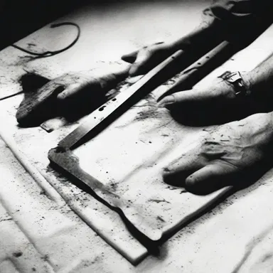 In the horror film, the mutilator used various tools to disfigure his victims.