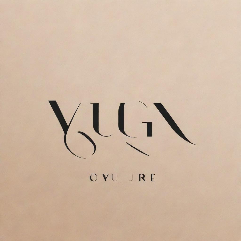 Create an engaging and stylish logo representing the brand 'Vogue Rue'