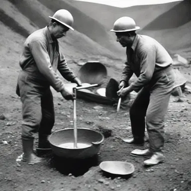 During the California Gold Rush in the 1840s, miners uncovered a rich vein of chalcocite, leading to a significant increase in copper production.