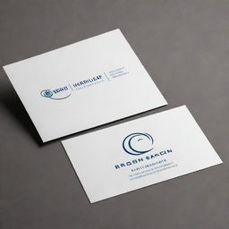 Create a sleek, minimalist logo for a financial advisor's personal brand and business card. The motif should capture a planet interconnected with arrows, symbolizing a network providing stability.