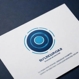 Design a detailed, minimalistic logo for a financial advisor's business card, with the core design being a planet interconnected by arrows, evoking themes of global connection and financial stability.