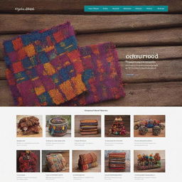 A bustling online shop based in Nepal offering a variety of products ranging from colorful Nepalese handicrafts to high-tech electronics. The webpage design incorporates elements of Nepalese architecture and culture.