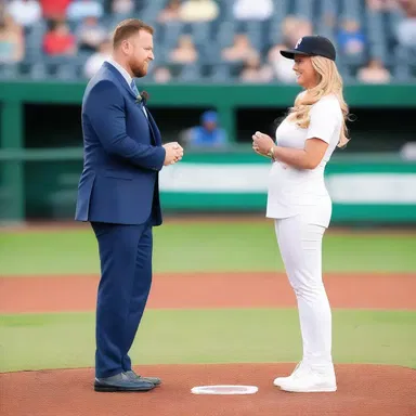 In the romantic comedy, the protagonist organized a surprise proposal at a baseball game, and the triple play during the game created a memorable and exciting moment for the couple.