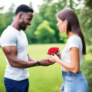 He proposed to her in front of her ex-boyfriend, which was incredibly malapropos.
