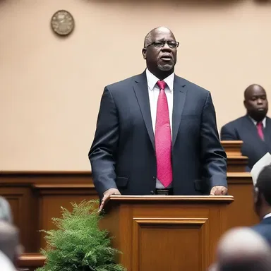 During the sermon, the pastor accidentally made a malapropos statement, causing some confusion among the congregation.