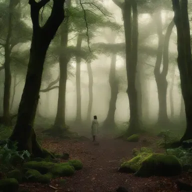 The film depicted a mystical forest where the protagonist discovered the healing properties of galingale.