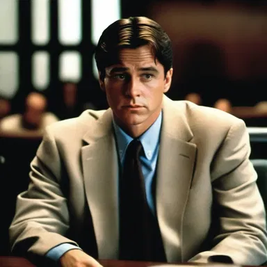 In the movie, the protagonist finds himself in the hot seat when he is accused of a crime he didn't commit.