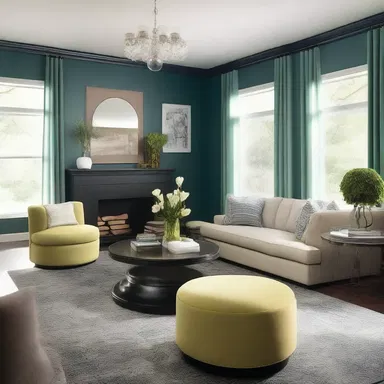 The interior designer was put in the hot seat when the client expressed their dissatisfaction with the chosen color scheme.