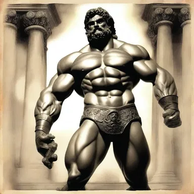 In Greek mythology, the hero Hercules was often in the hot seat as he faced numerous trials and challenges.