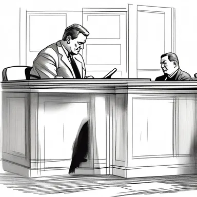 The novel's climax revolves around a courtroom scene where the protagonist finds himself in the hot seat, accused of a crime he did not commit.