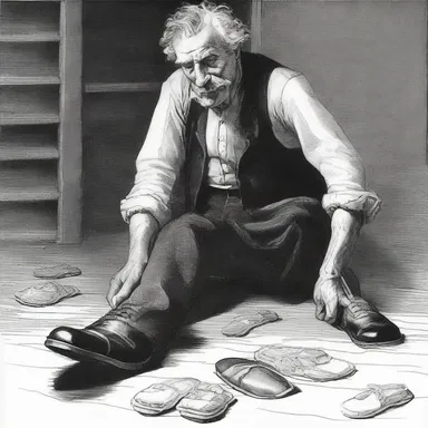The author was criticized for including so much cobblers in his novel.