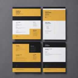 A conceptual comparison of CHI content and meaningful content. The design incorporates brand colors: mustard yellow and black for visual emphasis.