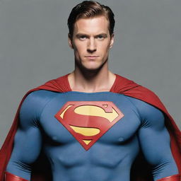 Illustrate a simple yet unique superhero with distinct, memorable features.