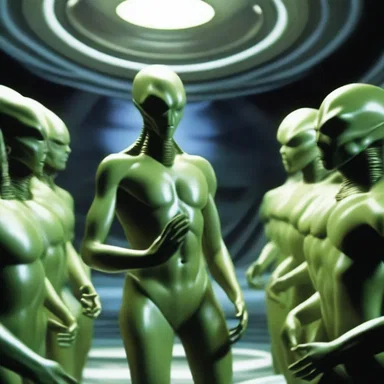 In the futuristic world of the science fiction film, even the advanced alien civilization's religious chants contained the familiar plagal cadence.
