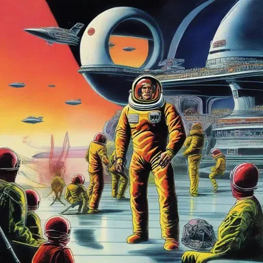 In the science fiction book, the hotheaded spaceship captain made rash decisions that put the entire crew in danger.