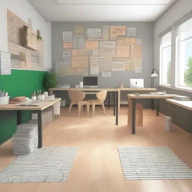 The school teacher passionately studied architecture and interior design in her spare time, often incorporating those elements into her classroom decor.