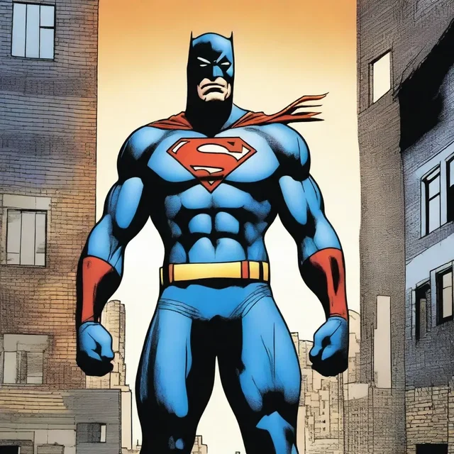 The superhero's backstory was revealed through a preexisting comic book series.