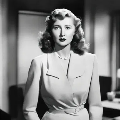 In the classic film 'Double Indemnity', Barbara Stanwyck's character is the ultimate femme fatale, using her beauty and allure to lead men down a treacherous path.