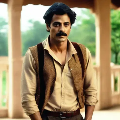 The lead actor's performance brought a luster to the film that captivated the audience.