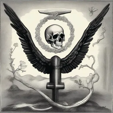 The author's use of symbolism in the novel was a revivification of the theme of life and death.