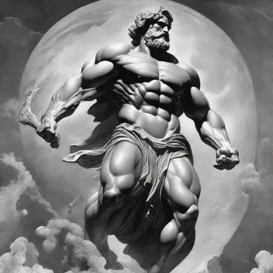 In Greek mythology, the titan Kronos eviscerated his father Uranus to gain power over the universe.