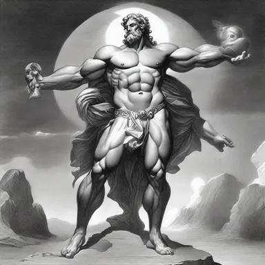 In Greek mythology, the titan Kronos eviscerated his father Uranus to gain power over the universe.