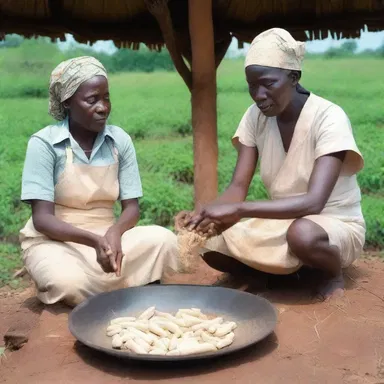 The movie showcased the cultural significance of cassava in traditional cooking methods.