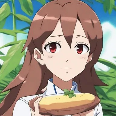 In the fantasy anime show, the protagonist's favorite food is cassava, which gives them special powers.