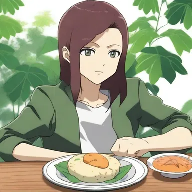 In the fantasy anime show, the protagonist's favorite food is cassava, which gives them special powers.
