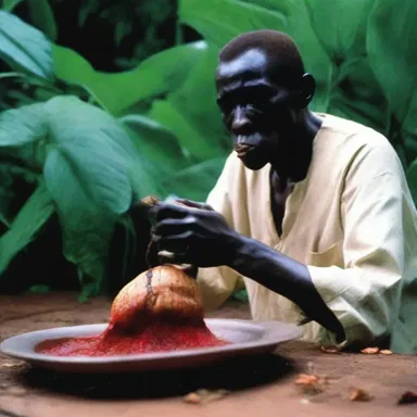 The horror movie featured a scene where the villain used cassava to create a toxic potion that caused gruesome transformations.