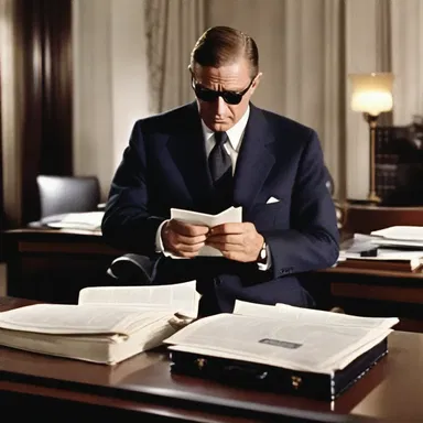 In the movie, the spy quickly sifted through his briefcase and discreetly dropped a classified document into the circular file to protect national secrets.