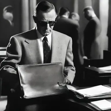 In the movie, the spy quickly sifted through his briefcase and discreetly dropped a classified document into the circular file to protect national secrets.