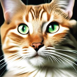 A high-quality image of a cat