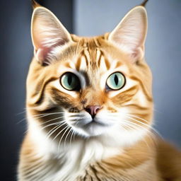 A high-quality image of a cat