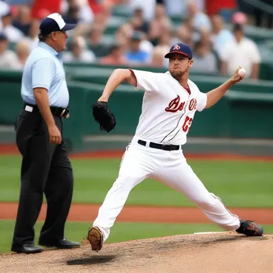 In the movie, the pitcher used a change-of-pace to surprise the batter and strike him out.