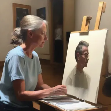 The artist painted a beautiful portrait capturing the moment right before the change-of-pace was thrown.